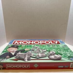 Hasbro Monopoly Game with Red and Green Design